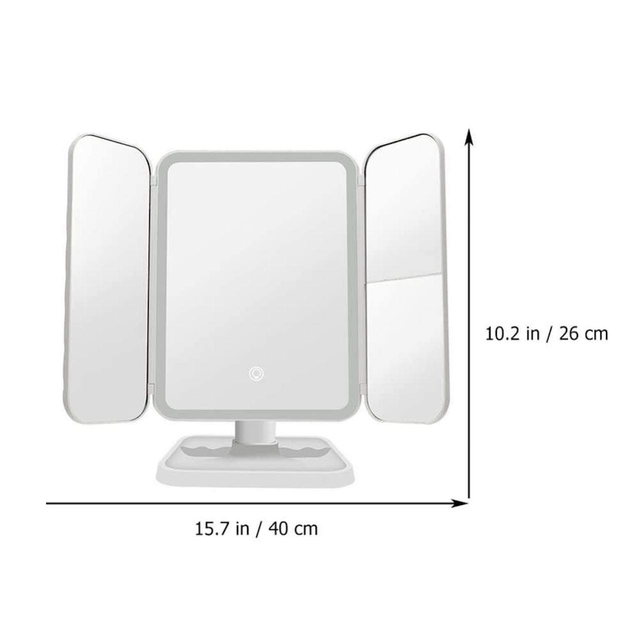 Tri-Fold Makeup Mirror – Your Ultimate Beauty Companion